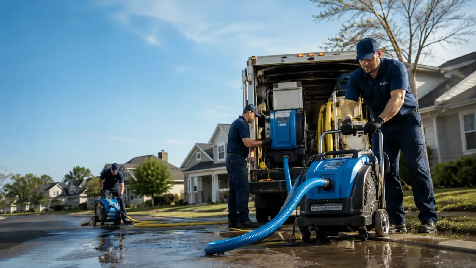 Flood Damage Cleanup in Palestine, OH